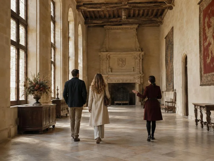 Amboise: Private Guided Tour of the Castle with Entry Ticket